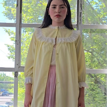 Christian Dior Lemon Ruffled Dress