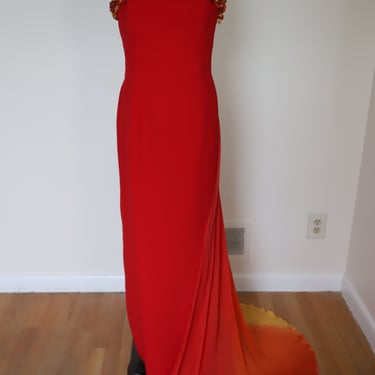 Alma Couture Strapless Dress
