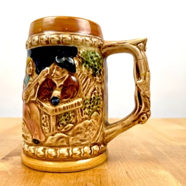 Vintage Beer Stein/Tankard Mug | 13oz | Japan 5” 