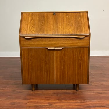 Sutcliffe Vintage Mid-Century Teak Secretary Desk