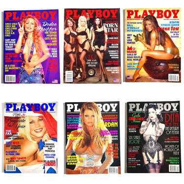 Vintage Playboy Magazine 2002