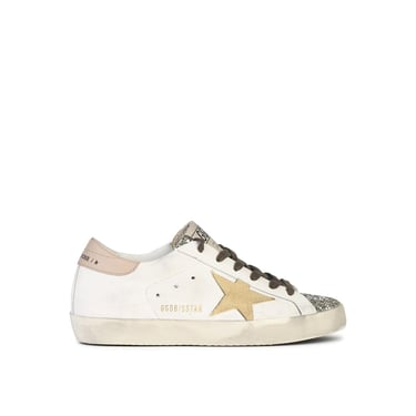 Golden Goose White Leather Sneakers Woman