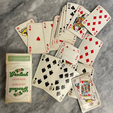 Vintage Grolsch Lager Playing Cards 