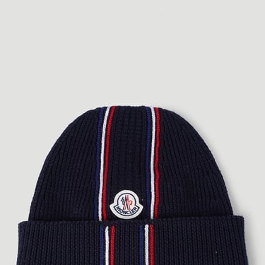 Moncler Men Stripe Beanie Hat