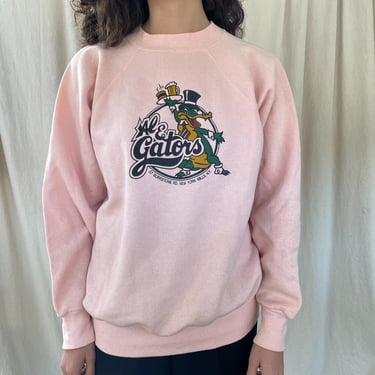 Al & Gators NY raglan pink sweatshirt 