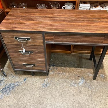 Mid century desk 42” x 17.5” x 30” Call 203-242-8171 to purchase 