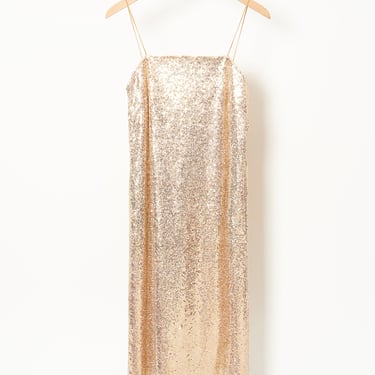 Shimmer Dress Gold