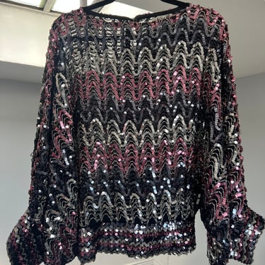 Disco Sequin Top 