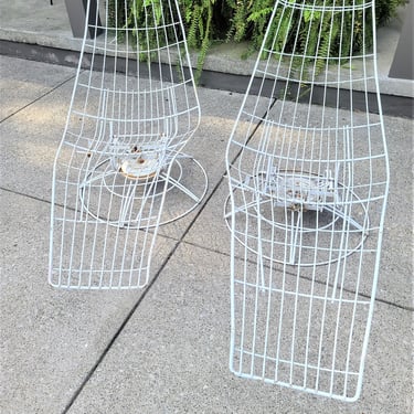 Mid Century Homecrest Siesta Lounge Chairs - A Pair 