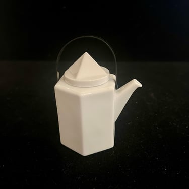 Porcelain Mini Tea Pot by Barbara Brenner for Rosenthal Collectible Mini Series