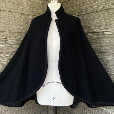 Vintage 1960s 1970s Cape | 60s 70s Suede Multicolor Color