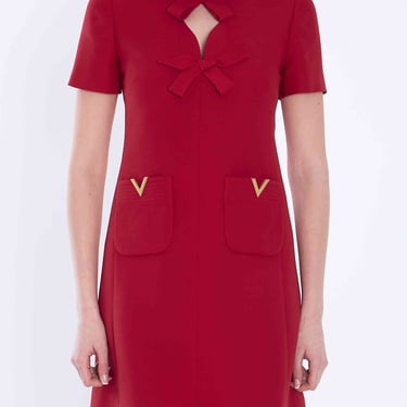 Valentino Garavani Women Crepe Couture Dress