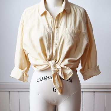 Vintage Staple Linen Button Up | S/M 