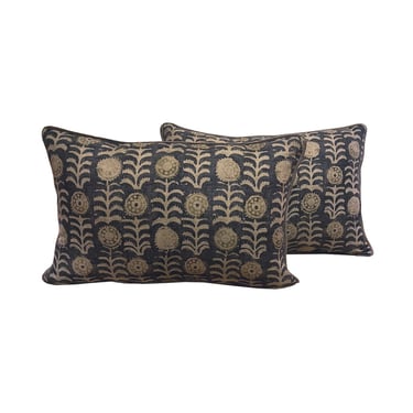 Custom Pillows With Robert Kime Fabric - a Pair