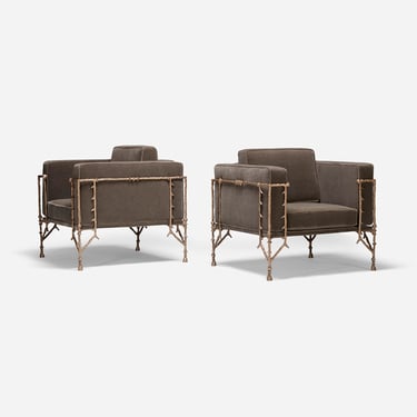 F37 lounge chairs, pair (Gene Summers)