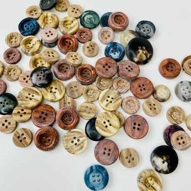 Colorful Plastic Buttons of all Sizes 