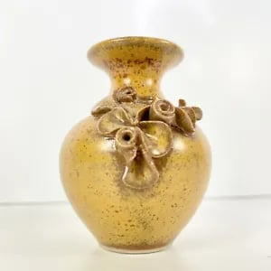 Vintage California Studio Ceramic Pottery Weedpot Signed Vase Vessel Art