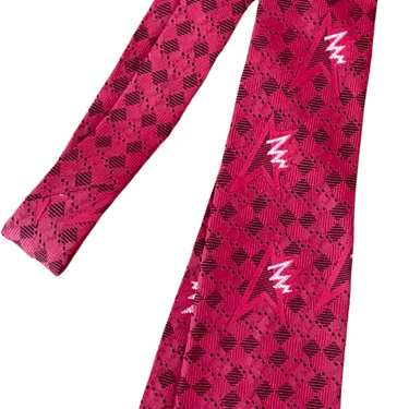50s Red Necktie Novelty Tie By Wembley