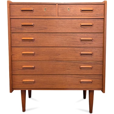 High Boy Teak Dresser - 022522