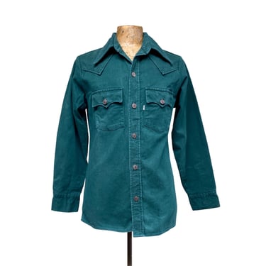 ジャケット・アウター 70's Lee Western Shirt Jacket 70's Lee RIDERS 千鳥格子 ボリエステルウエスタンシャツ