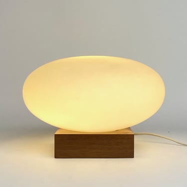 1960s Mushroom Shade Lamp