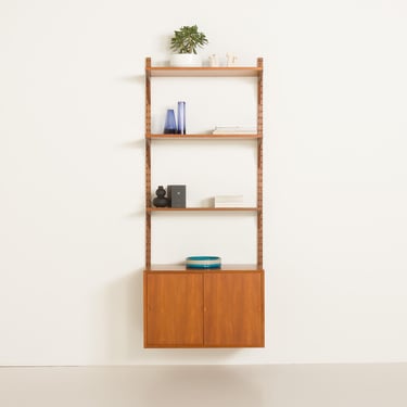 Poul Cadovius  teak wall unit for Cado, Denmark 1960s 