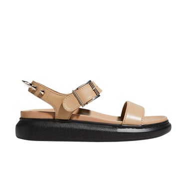 Alexander Mcqueen Spikes Leather Sandals Women