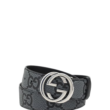 Gucci Men Gg Buckle Belt