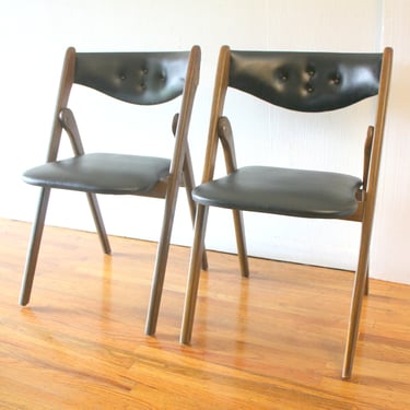 Mid Century Modern Pair of Chairs by Coronet
