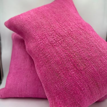Hot Pink Kilim Pillow