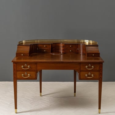 Antique Mahogany Carlton House Desk