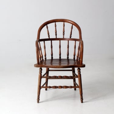 antique Windsor arm chair 