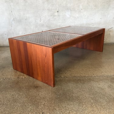 Danish Teak Komfort Geometric Large Coffee Table