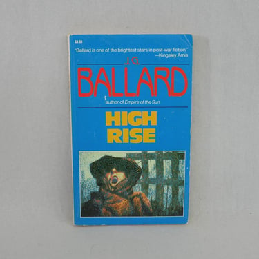 High Rise (1975) by J.G. Ballard - Classic Science Fiction - 1988 mass market paperback edition 