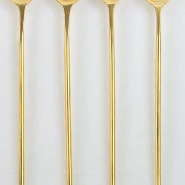 Brass Thin Long Spoons