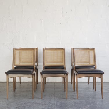 Dux Caned Dining Chairs