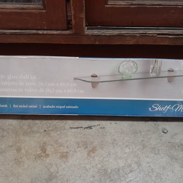 Shelf-Made Glass Shelf Kit .25W x 24H x 6D