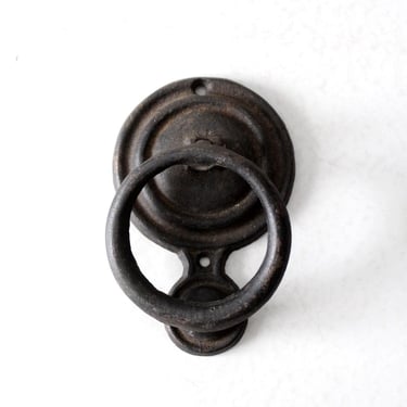 vintage cast iron door knocker 