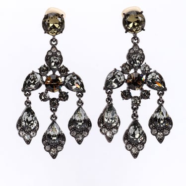 Arabesque Crystal Chandelier Earrings