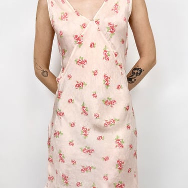 Call Me Rosy Pink Slip Dress