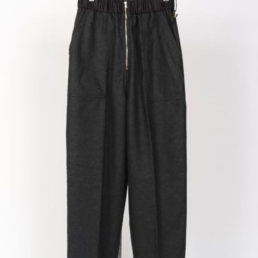 11036_My Pants - Cargo pants w/ Satin Details - Grey