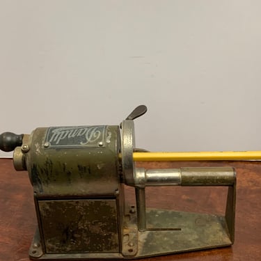 Antique 1919 Dandy Automatic Feed Pencil Sharpener 
