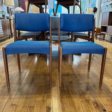 Pair of Danish Teak Dining Chairs by Bramin