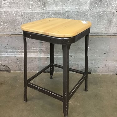 Industrial Chic Stool (Seattle)