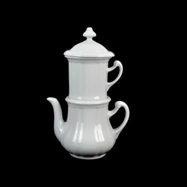 Karlsbader coffee machine Walküre Bayreuth porcelain manufactory 60s 70s coffee pot vintage design country house coffee Friesland porcelain 
