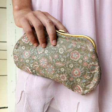 30s Silk Brocade Clutch