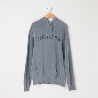 Vintage 90s University of Pennsylvania Faded Hoodie - Jansport - college, sweatshirt, pullover - Men's M 