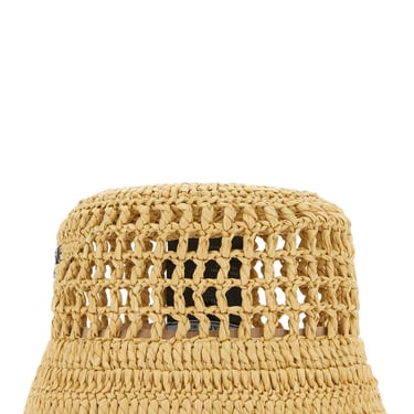 Prada Women Raffia Hat