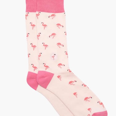 Socks that protect flamingos