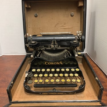 1917 Corona Portable Typewriter 